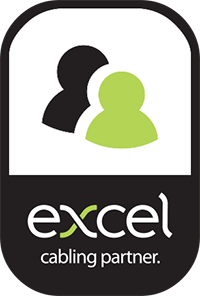 Excel Cabling Partner logo badge for JMS Networks